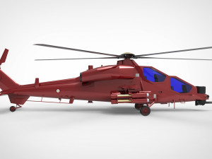 Agusta A129 Mangusta Modèle 3D