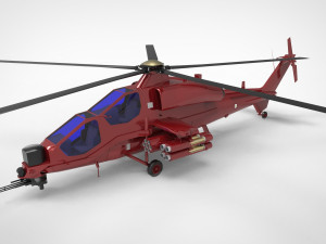 Agusta A129 Mangusta Modèle 3D