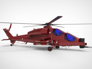 Agusta A129 Mangusta Modèle 3D