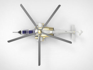 Agusta A129 Mangusta 3D 模型