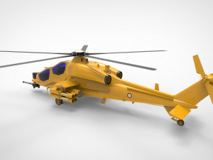 Agusta A129 Mangusta Model 3D