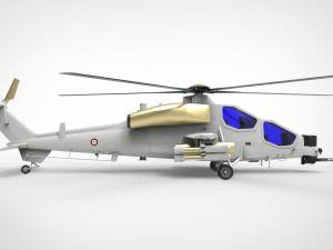 Agusta A129 Mangusta Model 3D