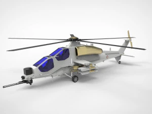 Agusta A129 Mangusta 3D Model