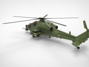 Agusta A129 Mangusta 3D Модель