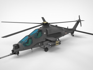 Agusta A129 Mangusta 3D Model
