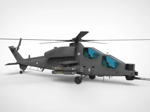 Agusta A129 Mangusta Modelo 3D