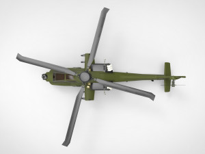 AH-64 Apache Model 3D