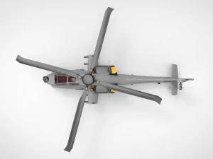 AH-64 Apache 3D Model