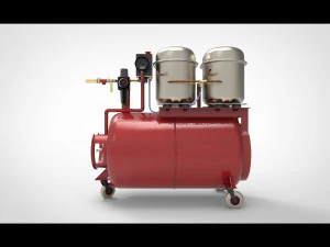 Compressore d'aria Modello 3D