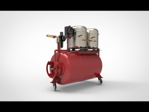 Air compressor 3Dモデル