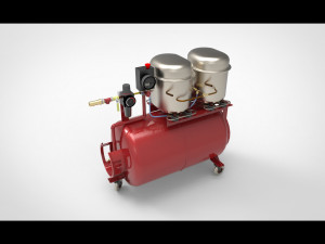 Air compressor 3Dモデル