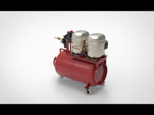Air compressor 3Dモデル