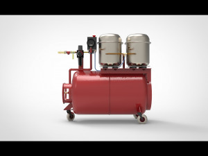 Air compressor 3Dモデル