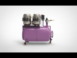 Air compressor Model 3D