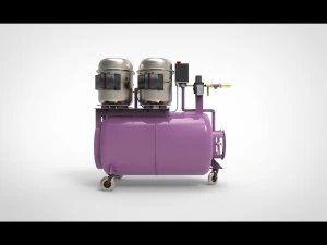 Air compressor 3D Model