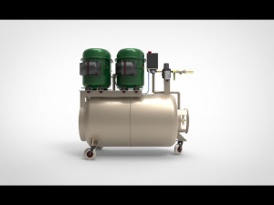 Air compressor 3Dモデル