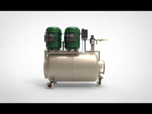 Compressore d'aria Modello 3D