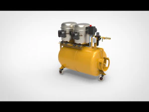 Air compressor 3D Model