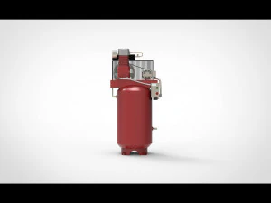 Air compressor 3D Model