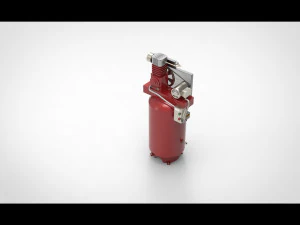 Air compressor 3D Model