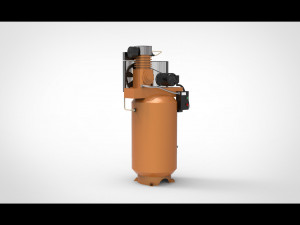 Air compressor 3Dモデル