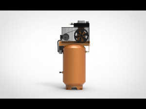 Air compressor 3D Model