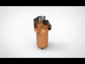 Air compressor 3D Model