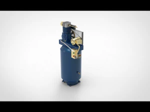Air compressor 3D Model