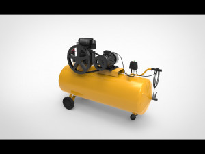 Air compressor Model 3D