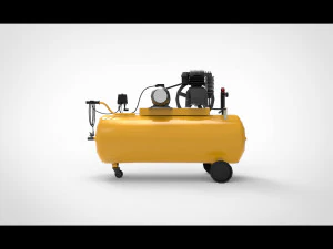 Air compressor 3D Model