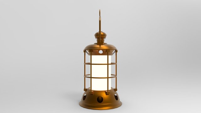 Lantern 3D Model .c4d .max .obj .3ds .fbx .stl .blend 