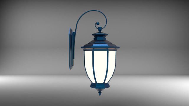 Lantern 3D Модель .c4d .max .obj .3ds .fbx .stl .blend 
