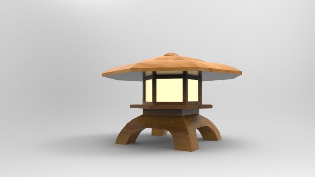 Lantern 3D-Modell .c4d .max .obj .3ds .fbx .stl .blend 