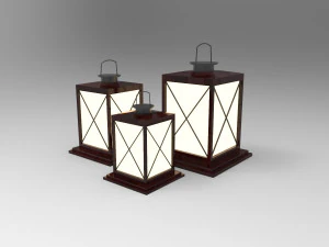 Lanterna Modelo 3D