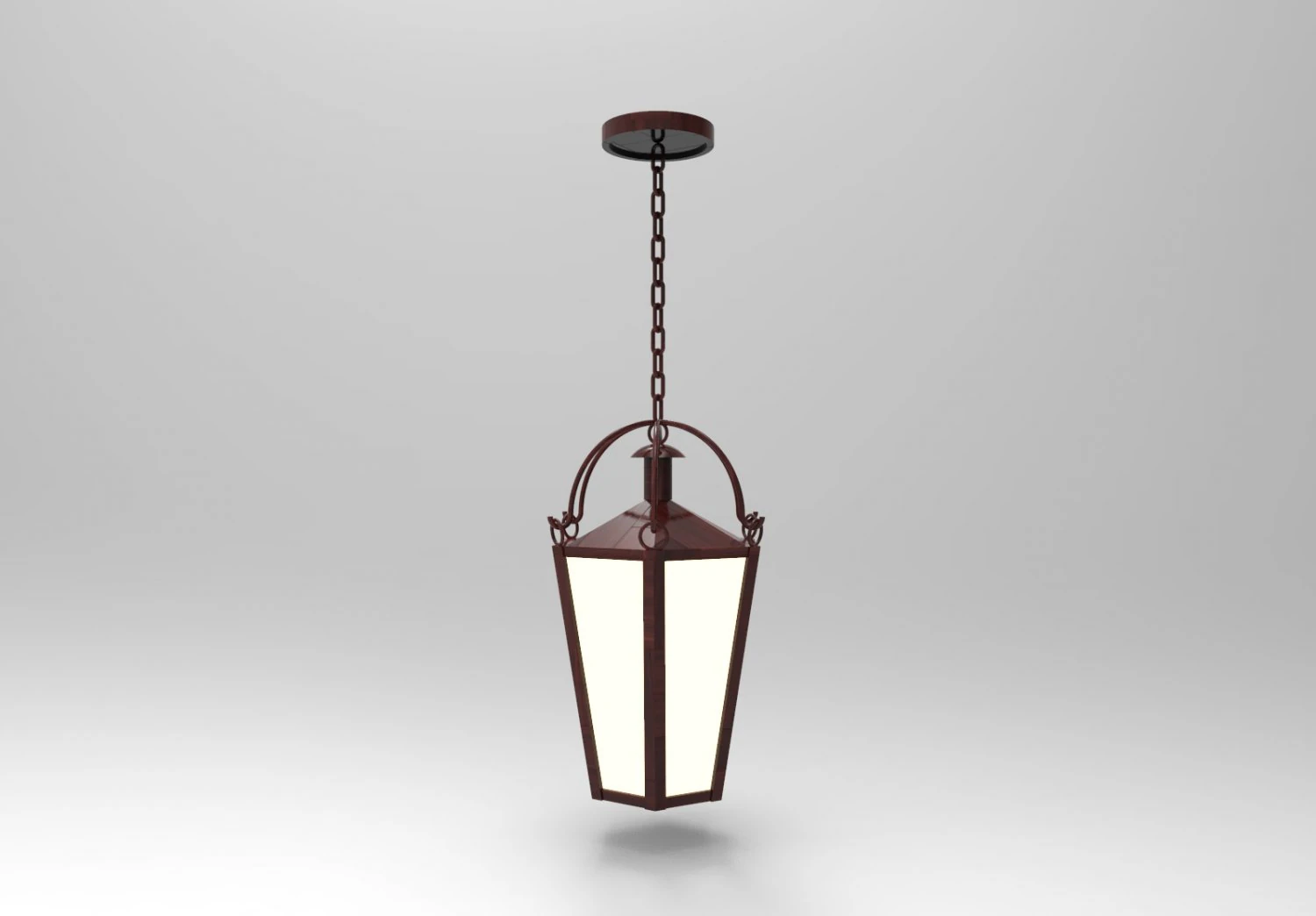 Lantern 3D Model .c4d .max .obj .3ds .fbx .stl .blend