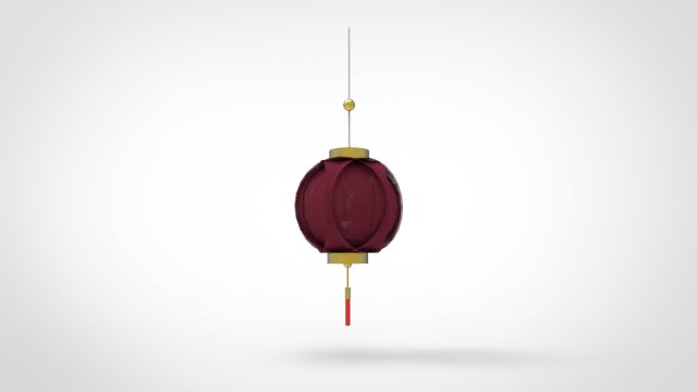 Lantern Modello 3D .c4d .max .obj .3ds .fbx .stl .blend 