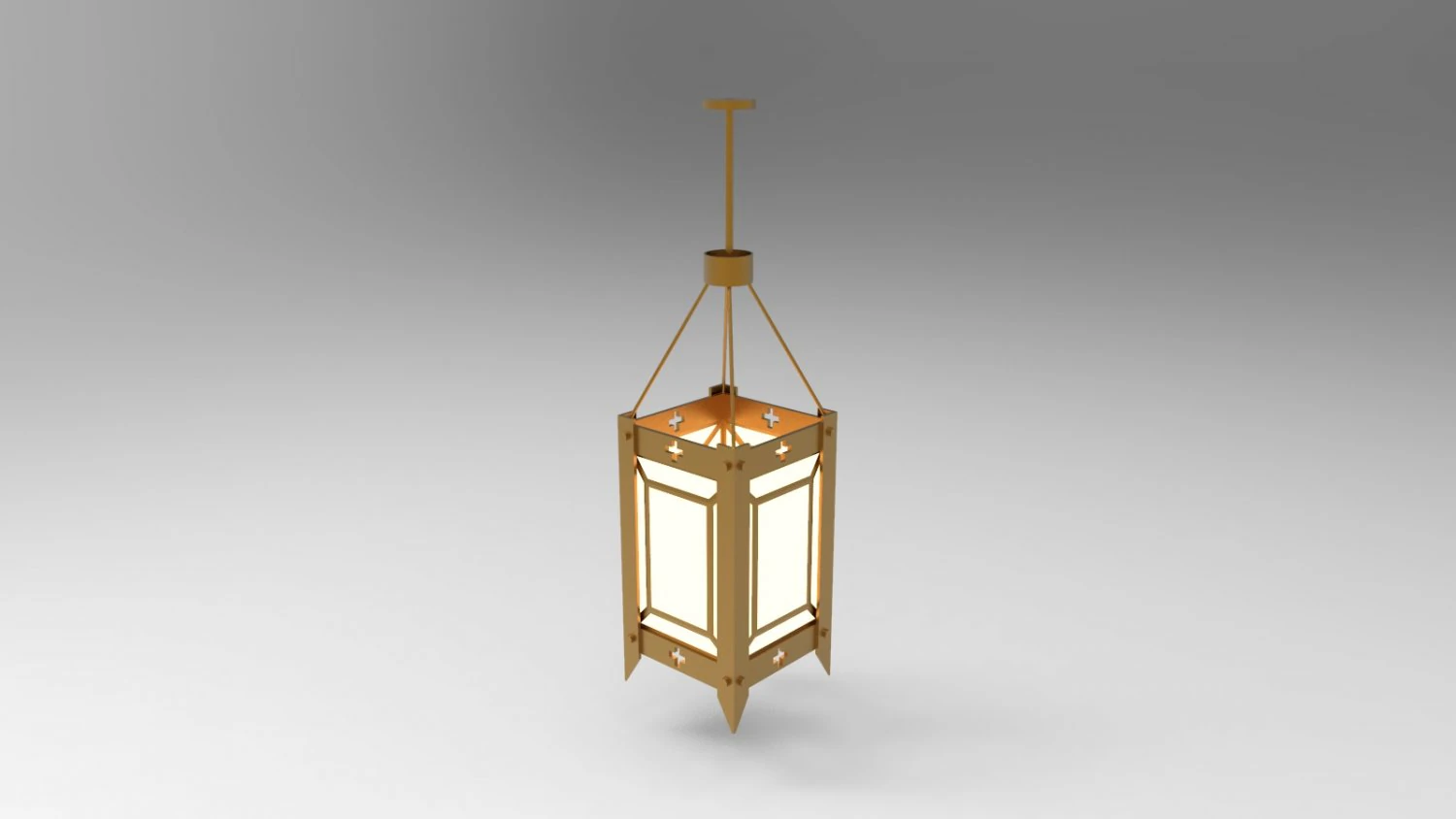 Lantern 3D Model .c4d .max .obj .3ds .fbx .stl .blend 