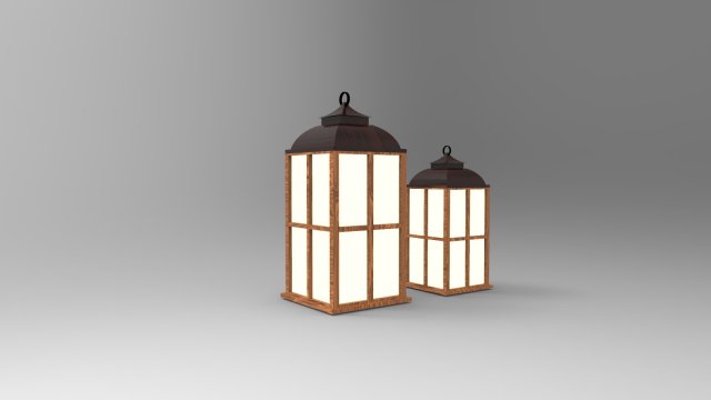 Lantern Modelo 3D .c4d .max .obj .3ds .fbx .stl .blend 
