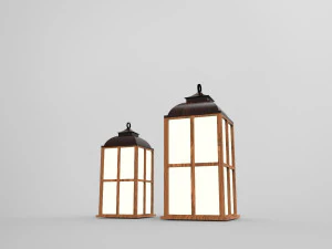 Фонарь 3D Модель