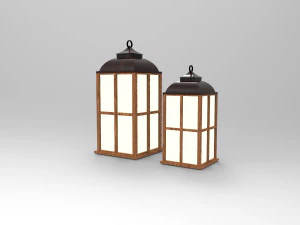 Фонарь 3D Модель