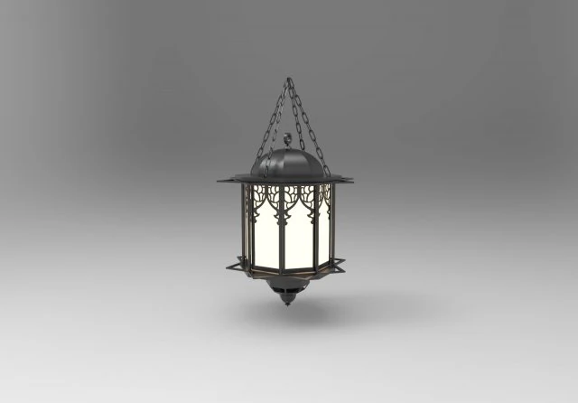 Linterna Modelo 3D .c4d .max .obj .3ds .fbx .stl .blend 