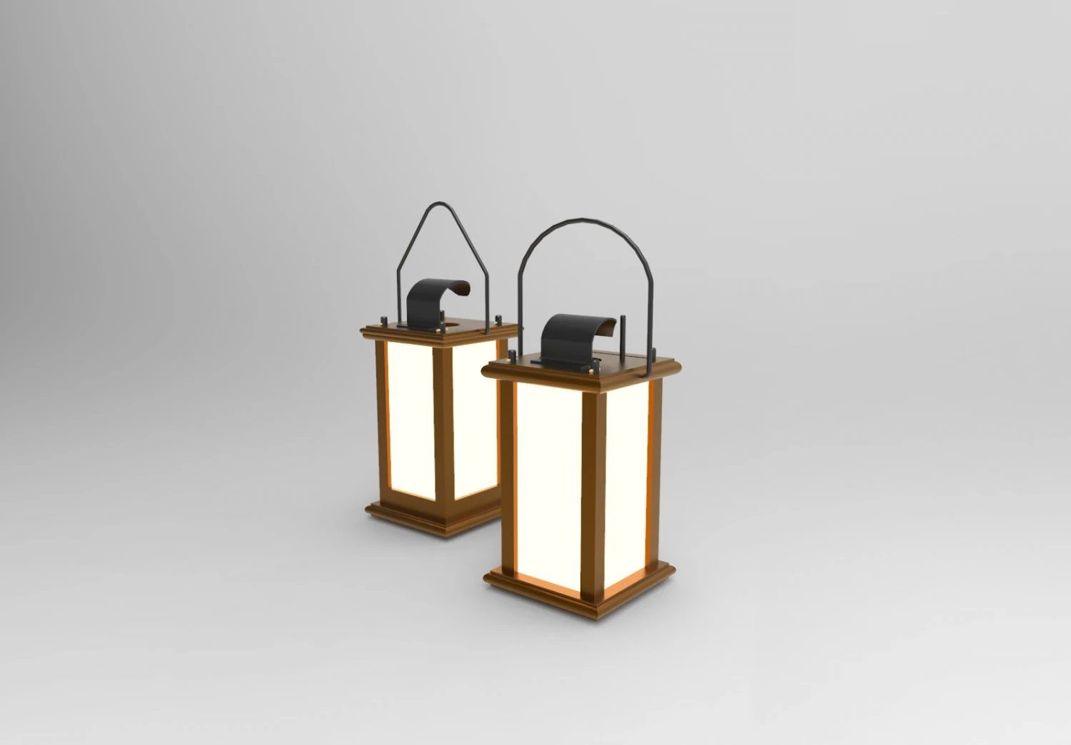 Lantern 3D Model .c4d .max .obj .3ds .fbx .stl .blend 