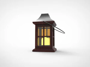 Linterna Modelo 3D