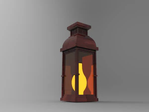 Lanterna Modello 3D