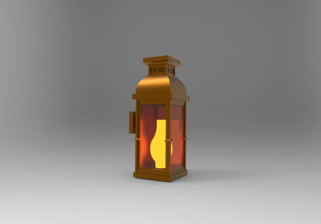 Lanterne Modèle 3D .c4d .max .obj .3ds .fbx .stl .blend