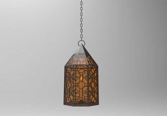 Lantern 3D Модель .c4d .max .obj .3ds .fbx .stl .blend 