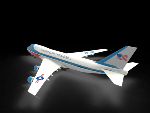 Airplane president 3D Model
