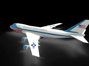 Airplane president 3D Model