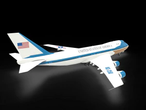 Airplane president 3D Model