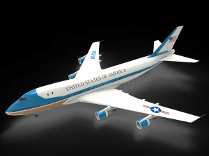 Airplane president 3D Модель